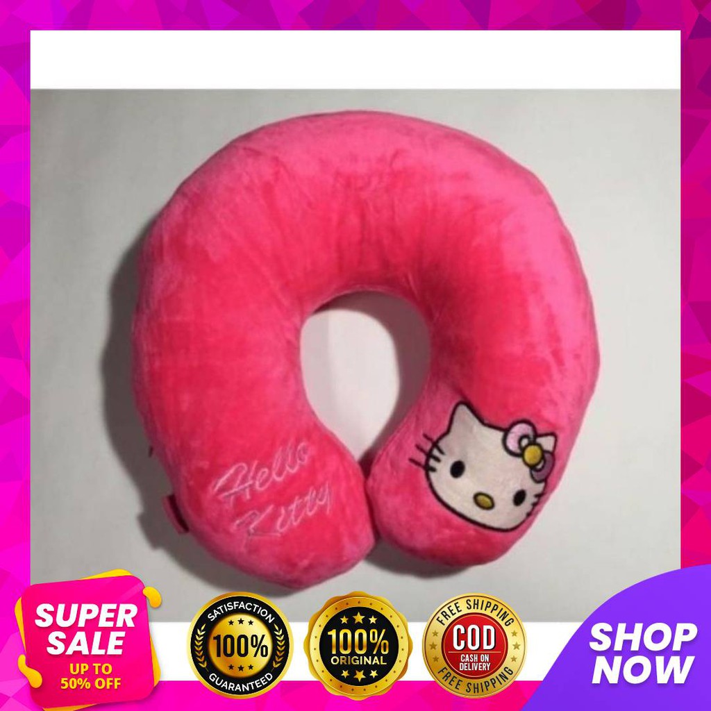 Character travel outlet pillow