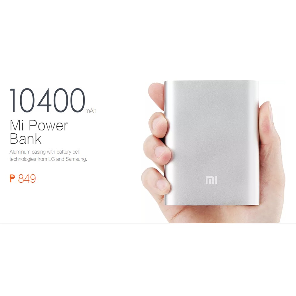 Mi power deals bank 10400mah