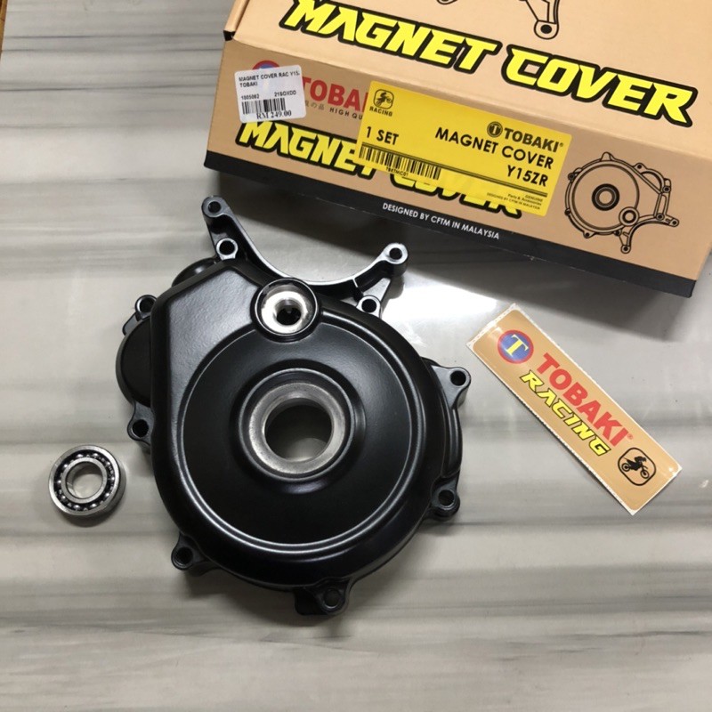 magnet cover yamaha y15 racing tobaki (with ntn bearing) | Shopee ...