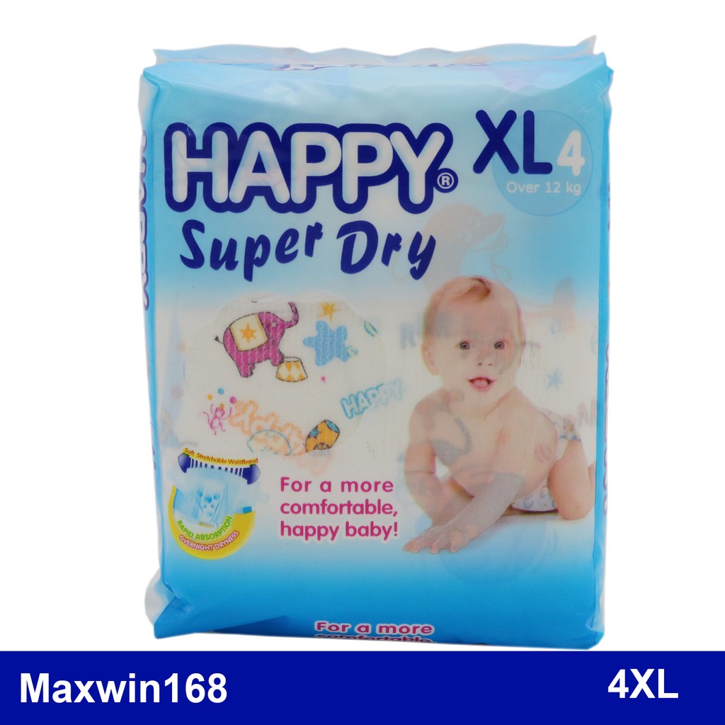 Happy diaper hot sale super dry