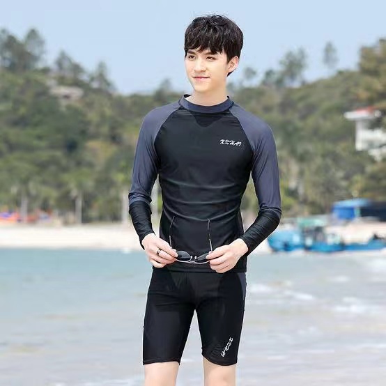 #Rashguard ,Men's fashion swimsuit.#sports#beach wearing...#unisex ...