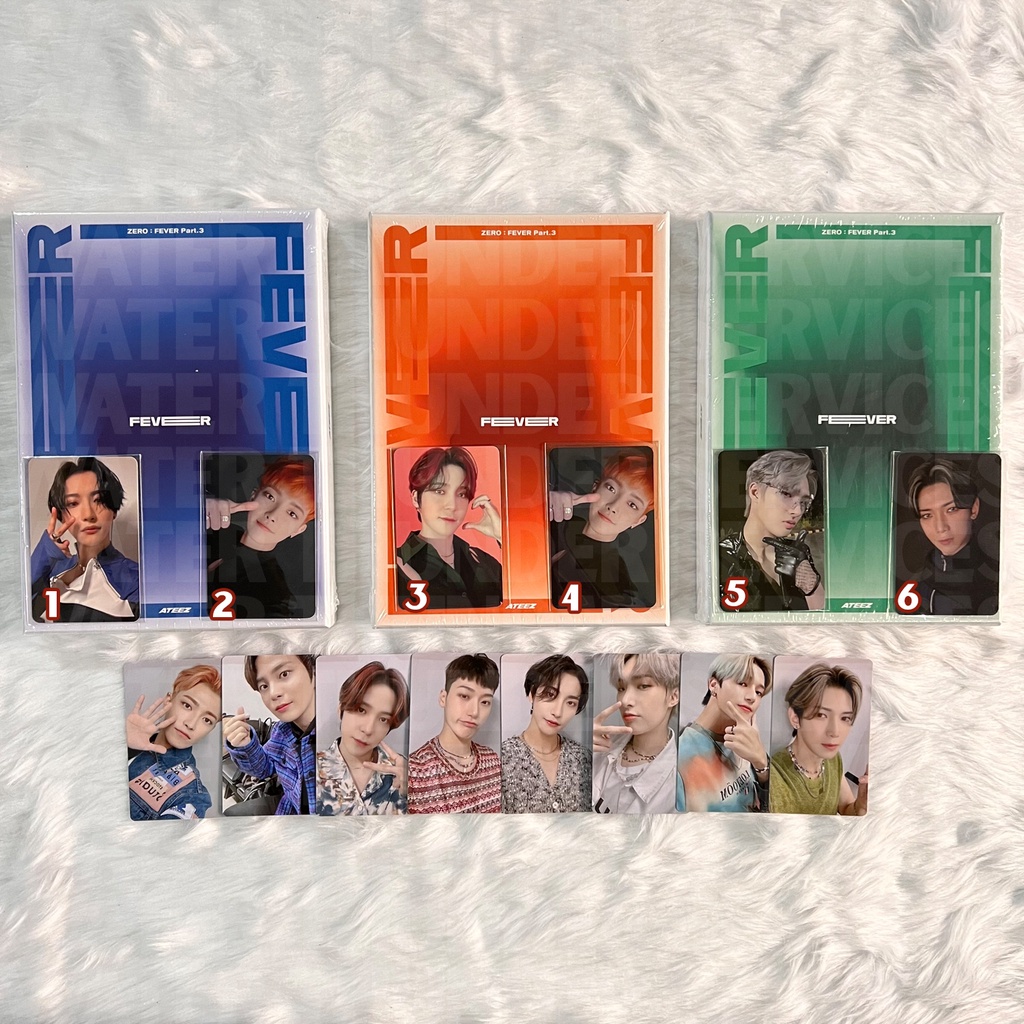 ATEEZ ZERO: FEVER PART 3 ALBUM with POB [ONHAND] | Shopee Philippines