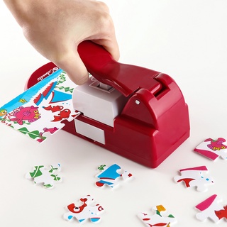 Red /Green Creative Jigsaw Puzzle Making Machine Picture Photo Cutter ...