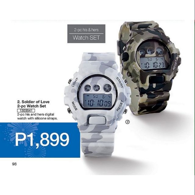 AVON COUPLE WATCH