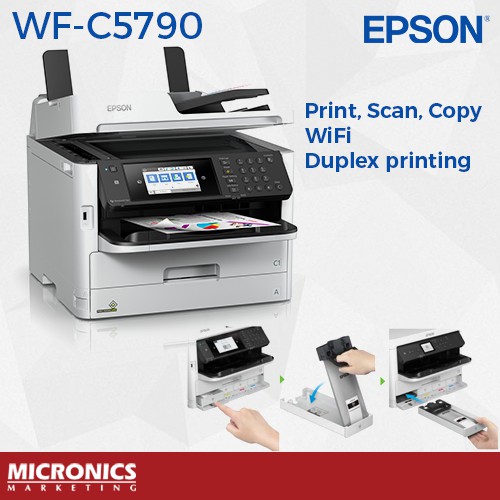 Epson WorkForce Pro WFC5790 WiFi Duplex AllinOne Inkjet Printer