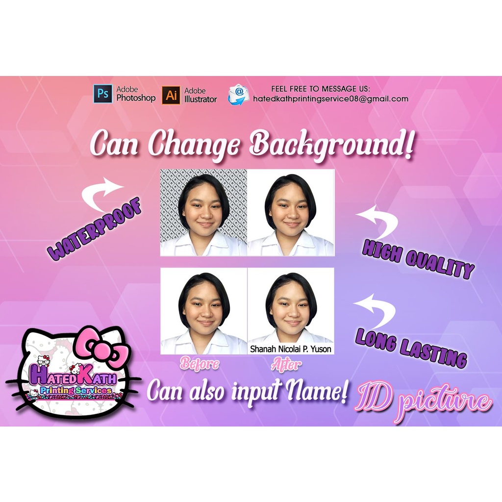 ID PHOTO PRINT | 1X1 | 2X2 | PASSPORT SIZE 1x1 size 2x2 size passport ...