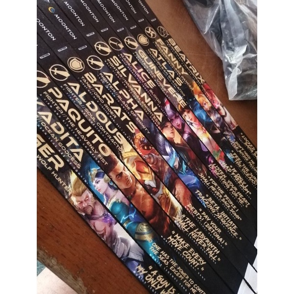Mobile Legends Bang Bang ML MLBB Heroes ID lace / Lanyard Original ...