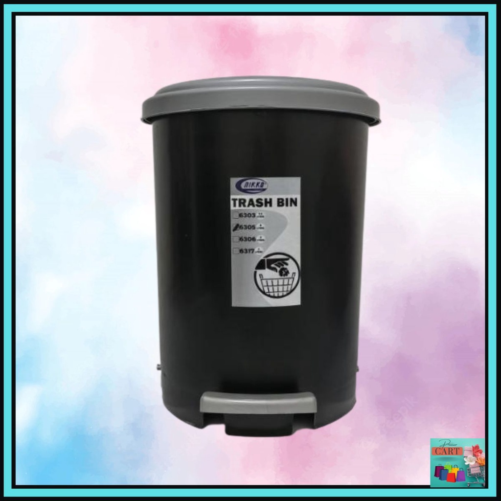 PEDAL TRASH BIN 8 LITERS / TRASH BIN | Shopee Philippines