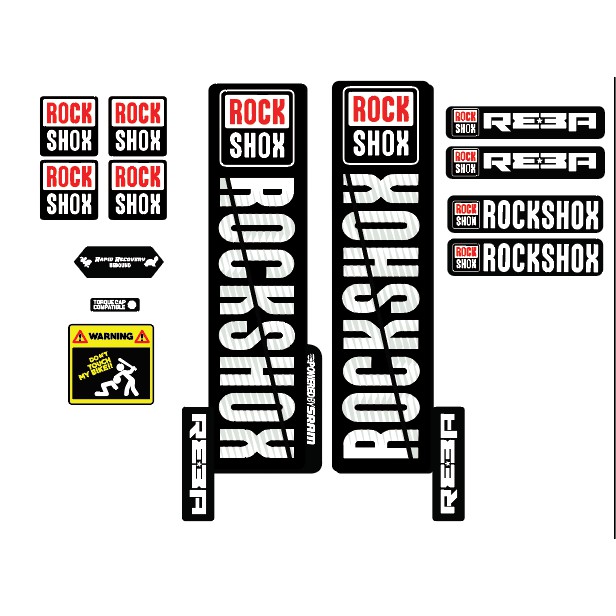 Rockshox store reba decals