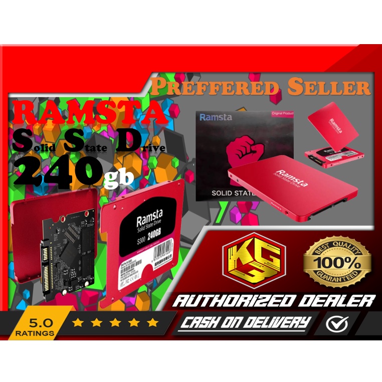 Ramsta 240gb 2 5 ssd etopso ssd skihotar ssd shopee philippines