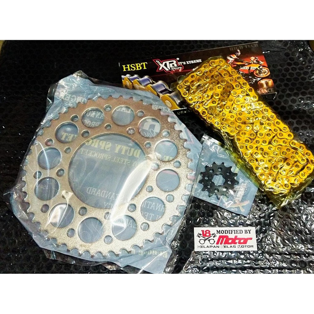 Gear SET CBR 150 CBU Local GEAR SET CB 150R GEAR SET CB150R NEW GEAR