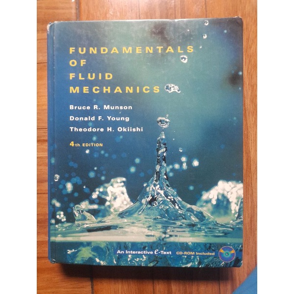 Fundamentals Of Fluid Mechanics By Munson, Young, And Okiishi | Shopee ...