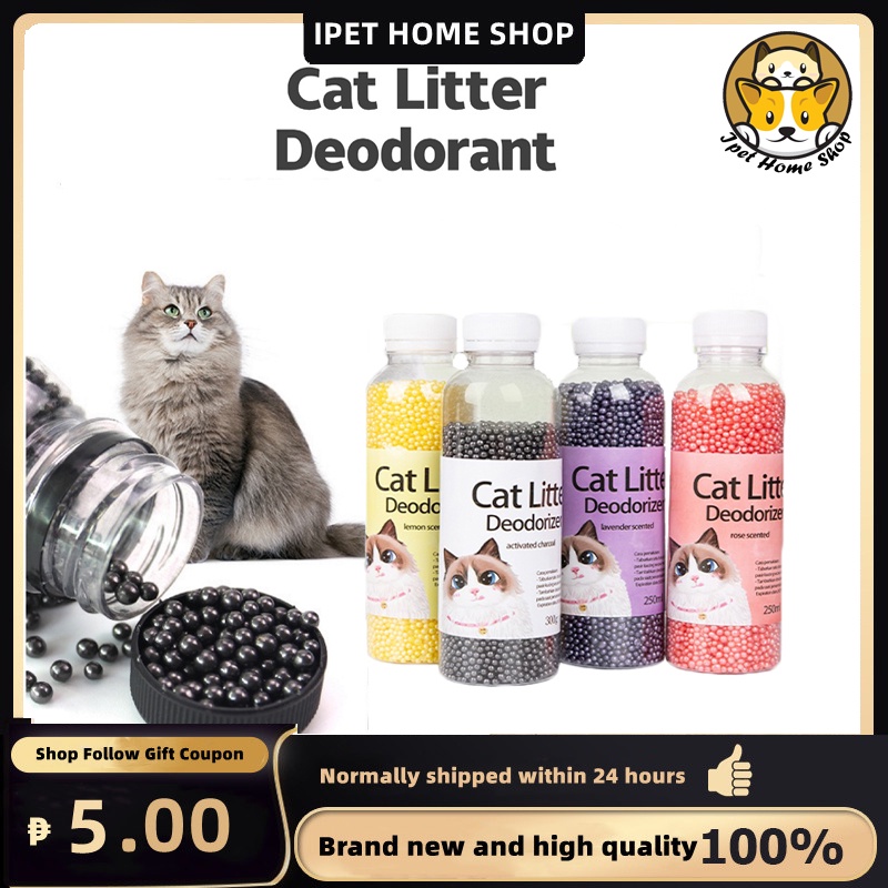 Cat Litter Deodorizer Crystal Cat Litter Box Deodorizer Deodorant Beads