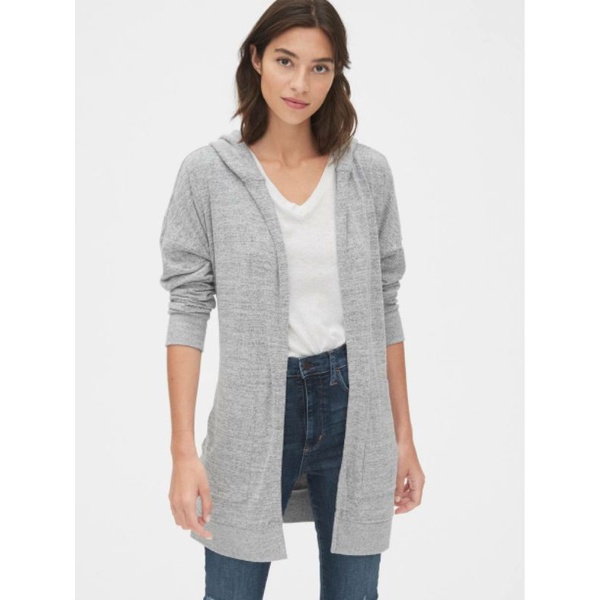 Softspun Open-Front Cardigan