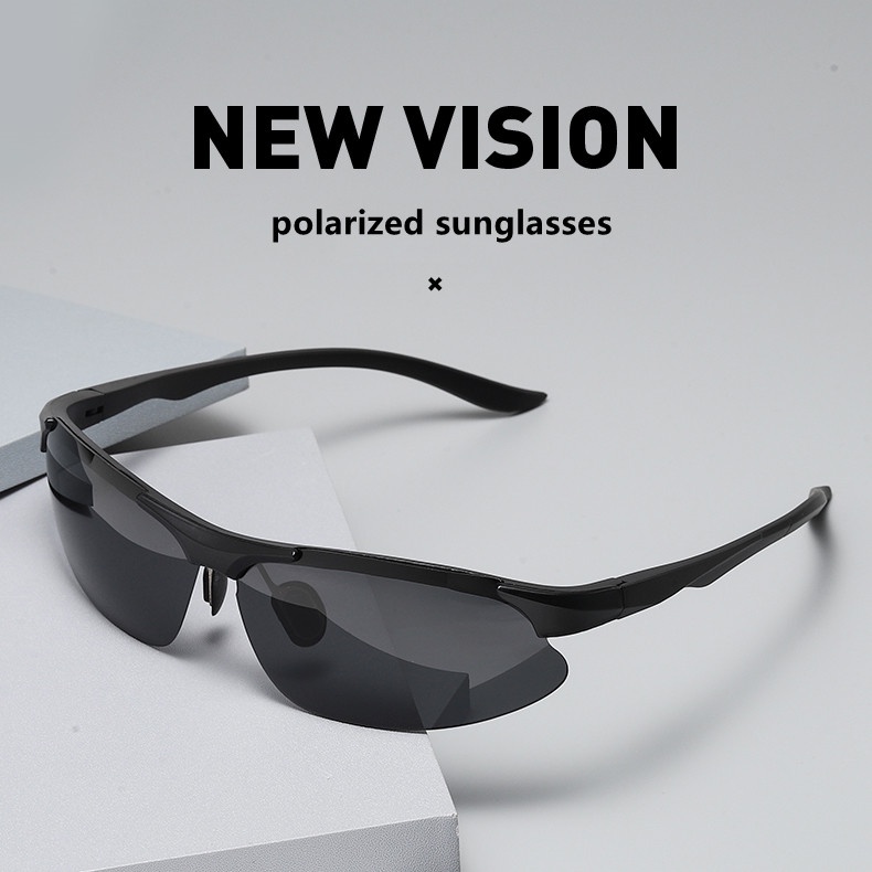 Classic retro sports polarized sunglasses, essential for cycling, made