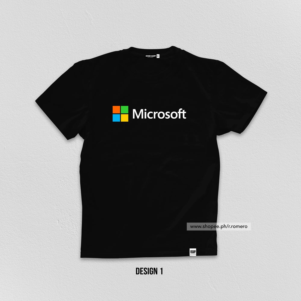 MICROSOFT shirt COD Shopee Philippines