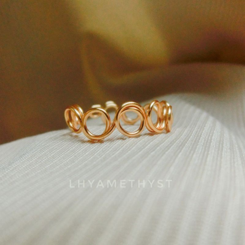 Minimalist Twisted Wire Ring | Shopee Philippines