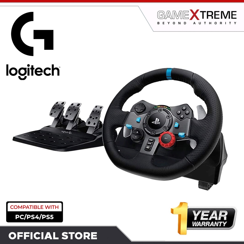 Logitech G29 Driving Force Racing Wheel for PS5, PS4, PC +