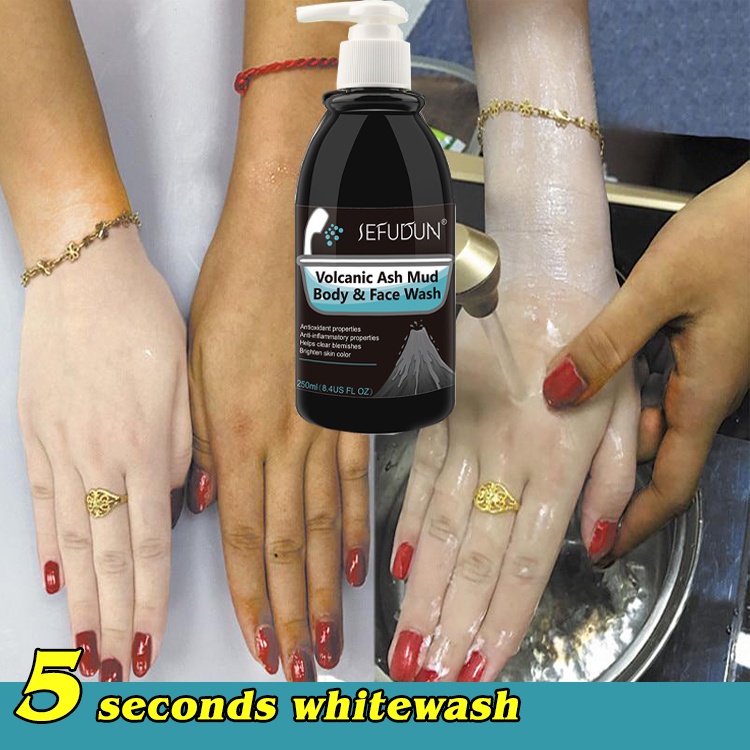 ORGINAL Sefudun Whitening Body Wash Volcanic Mud Body Wash Whitening