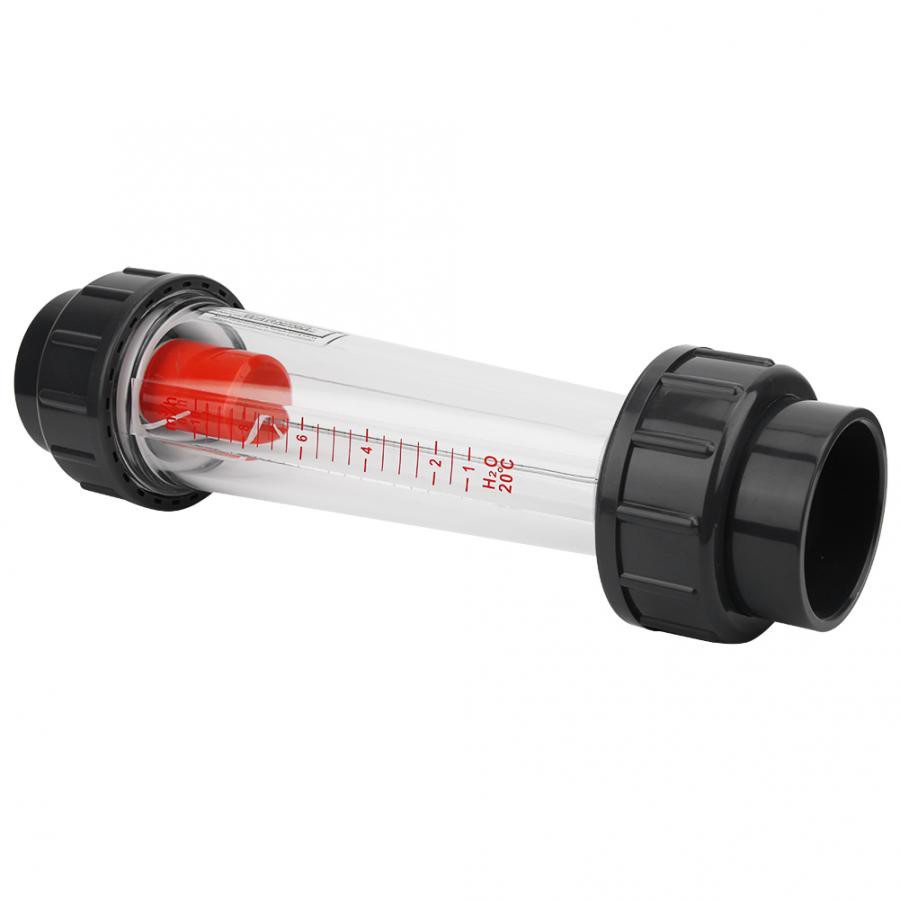 Lzs Water Flow Meter Indicator Counter Rotameter Liquid Flowmeter Glue Joint Fitting Dn