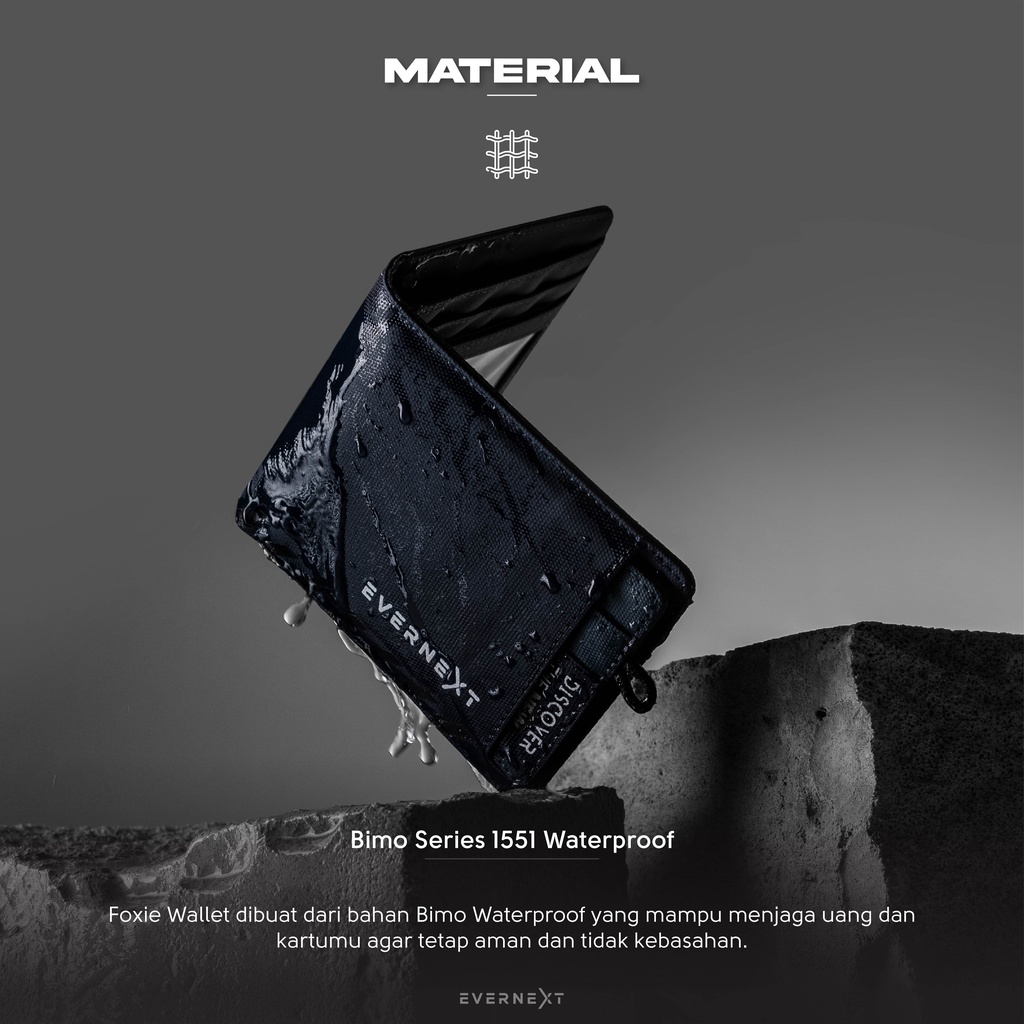 Men's Wallet Original Branded Short Folding Model Waterproof Material ...