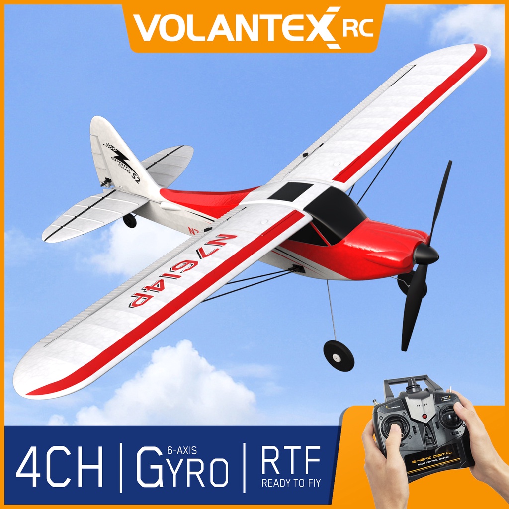 Train D’atterrissage Avant P7610305 – Compatible VolantexRC 761-3 Super Cub 500 Et 761-4 Sport Cub 500 – 2 Sets