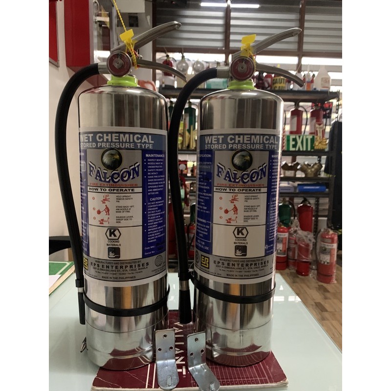 Type k on sale fire extinguisher