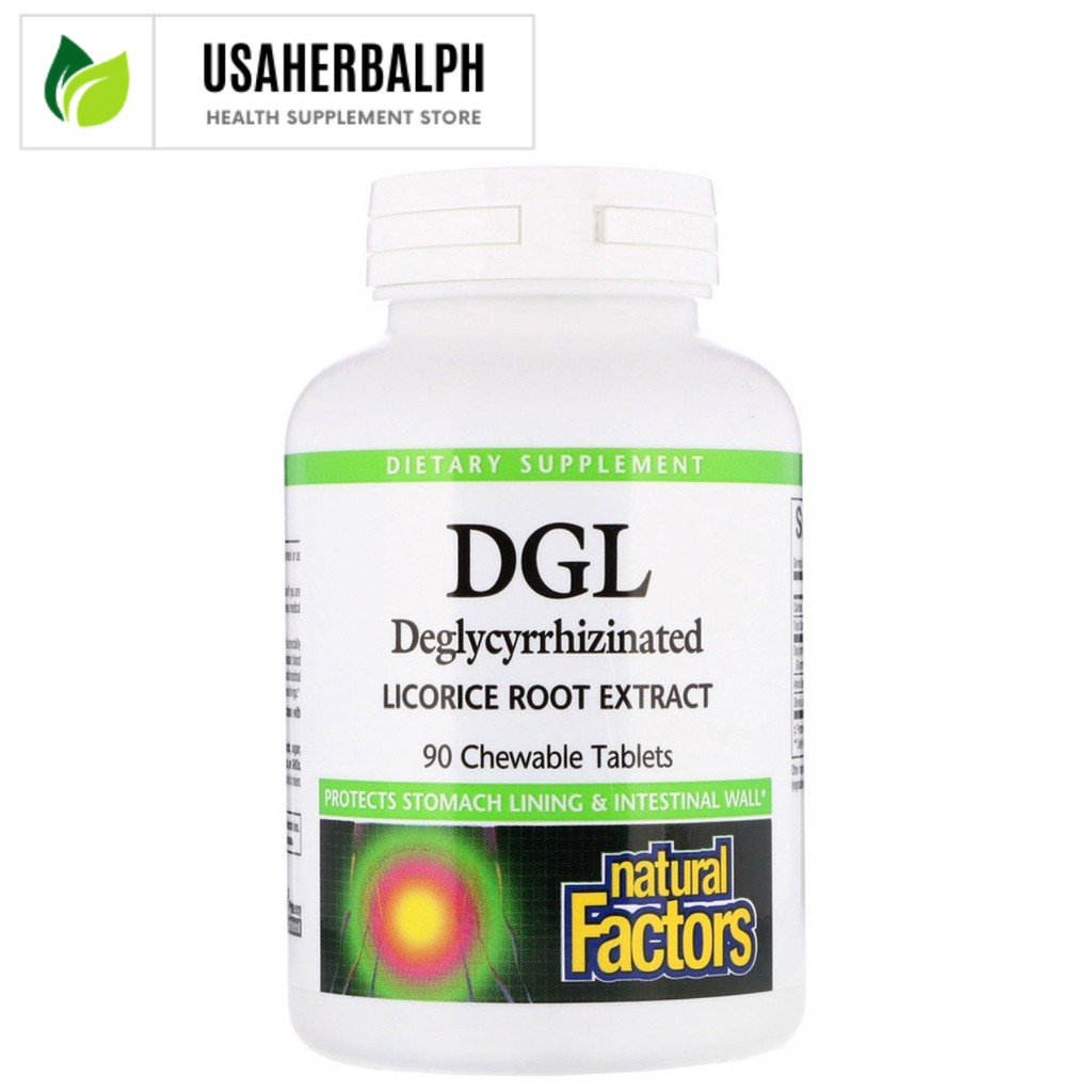 Natural Factors, DGL, Deglycyrrhizinated Licorice Root Extract, Natural ...