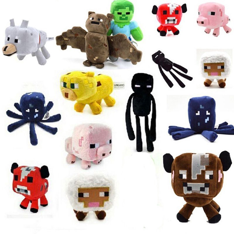 Minecraft deals stuffed toys