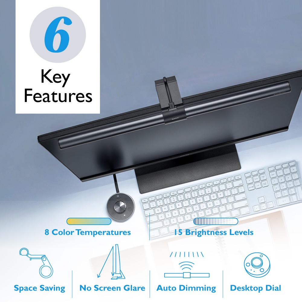 BenQ ScreenBar Plus モニターライト（Amazon | BenQ ScreenBar
