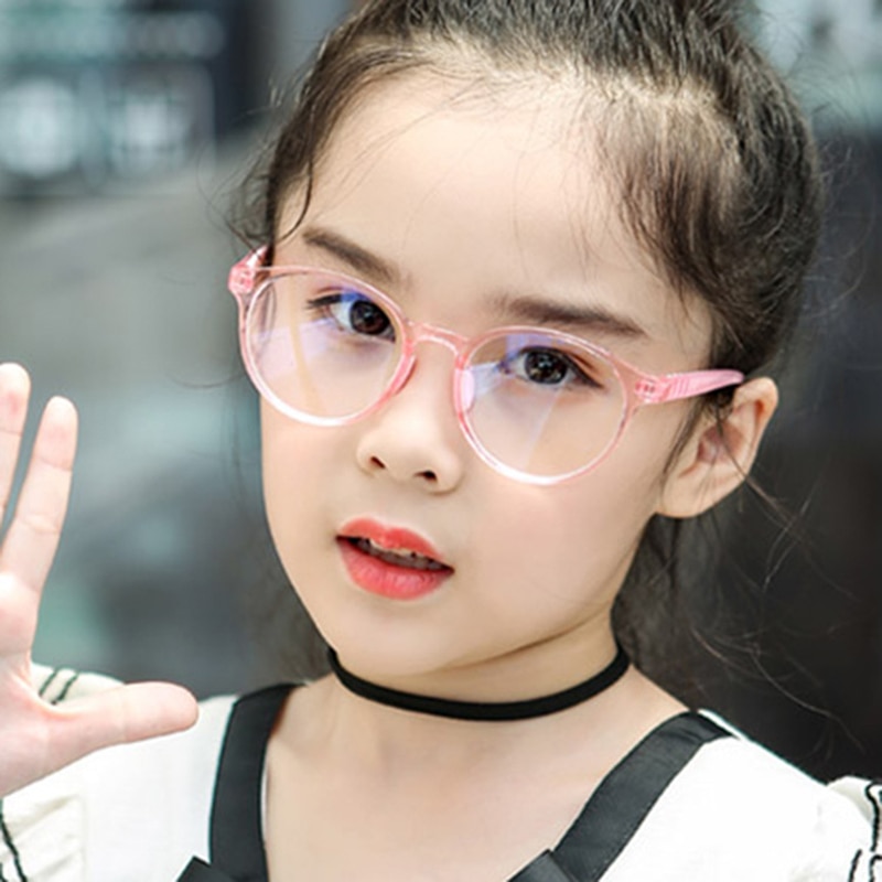 Kids New Round Frame Anti Blue Light Glasses Plain Glasses Children Radiation Protection for Kids Computer Phone Glasses Shopee Philippines