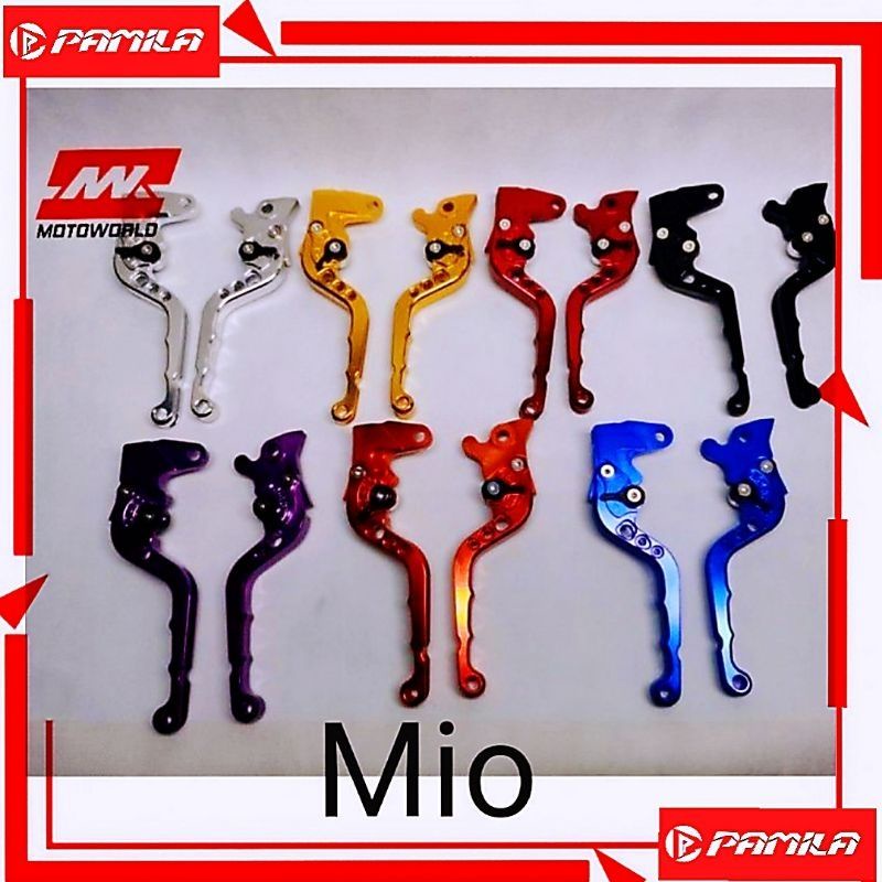 Full cnc Break Level Raider150 Mio XRM Motorcycle Break Level | Shopee ...