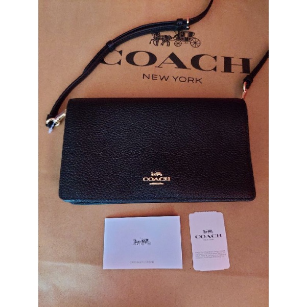 Coach anna foldover discount crossbody