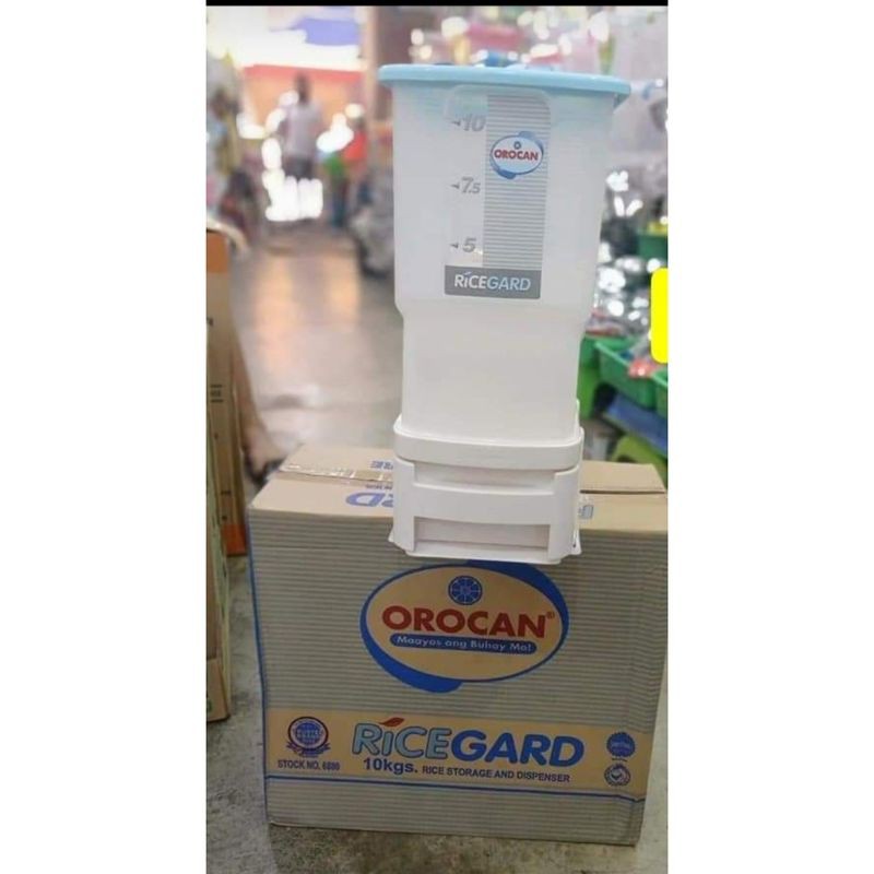 OROCAN GARD RICE DISPENSER 10KILO VERY HIGH QUALITY | Shopee Philippines