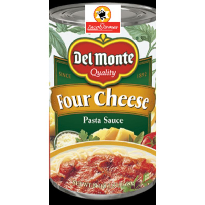 Delmonte Pasta Sauce Four Cheese & Meat 24 OZ (680 g) Shopee Philippines