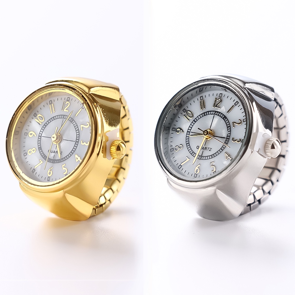 Unisex Retro Punk Quartz Finger Watch Ring Small Dial Digital Watches Exquisite Finger Decoration Shopee Philippines