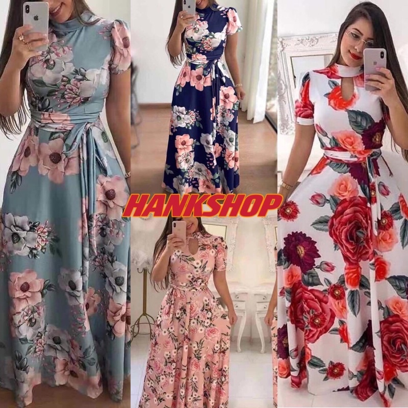 Long Hawaiian Formal Dresses for Women