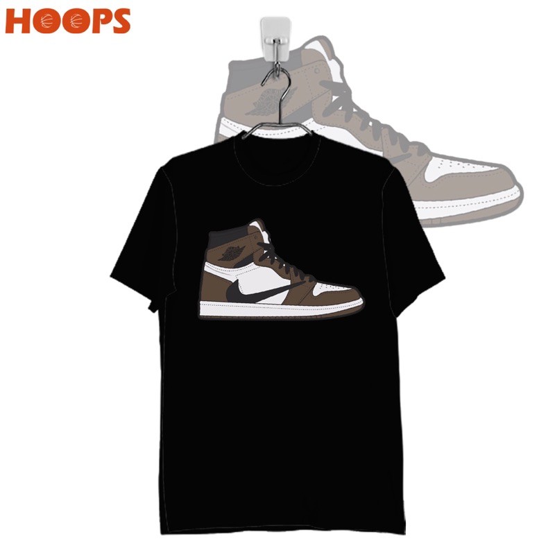 Travis scott jordan hot sale 1 shirt