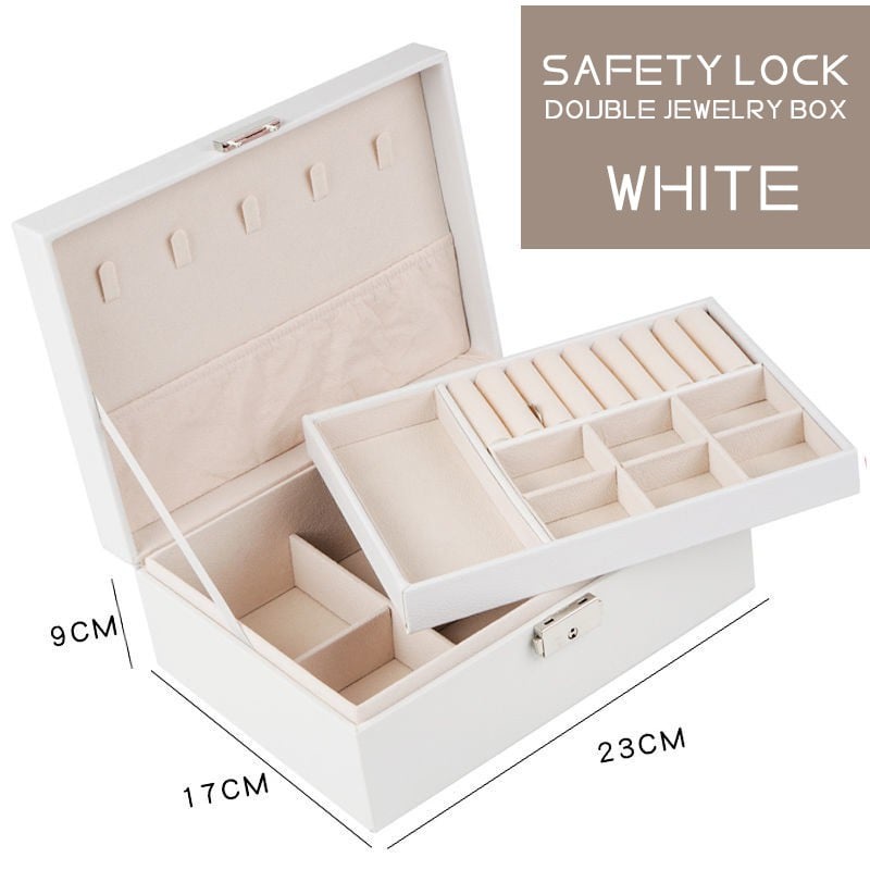 Elegant Jewelry Box Watch & Jewelry Acrylic Organizers Waterproof ...