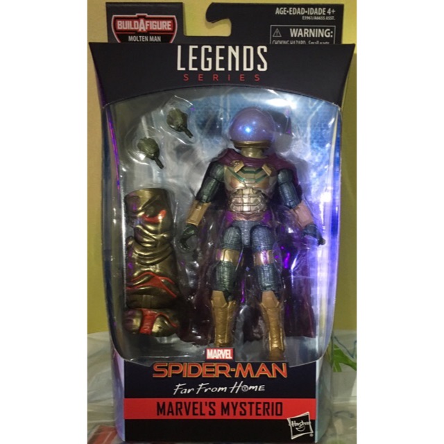 Marvel legends spider man far from online home mysterio