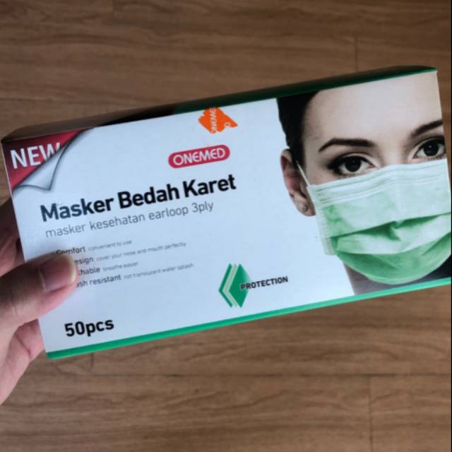 3ply Medical Earloop Onemed Mask (new Packaging) | Shopee Philippines
