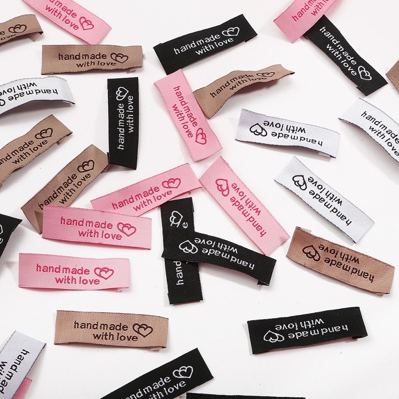 HANDMADE Label Fabric - 5pcs per set | Shopee Philippines