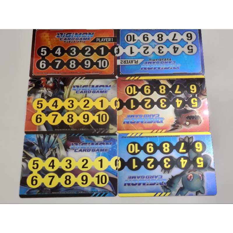 Digimon TCG Memory Counter ST7 ST8 ST10 ST11Digimon Memory Counter ST7 ...