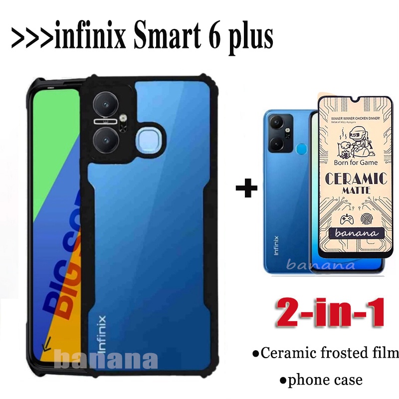 2in1 infinix smart plus Hard Case For infinix smart Acrylic