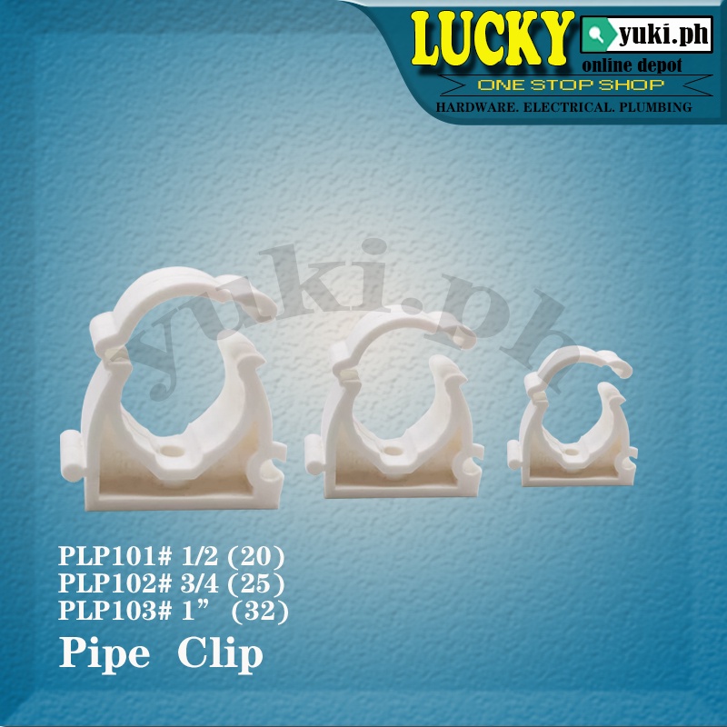 PPR FITTINGS PIPE CLIP/PIPE CLAMP (PLP101 (20) 1/2 / PLP102 (25) 3/4 ...