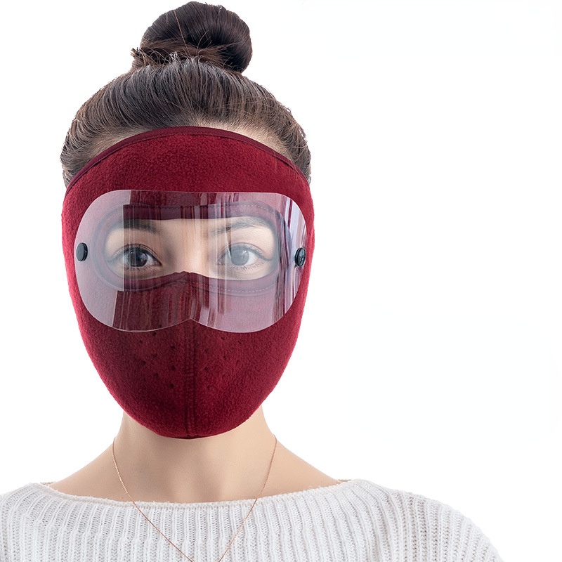 Winter Windproof Headgear Men's Hat Full Face Protection Cold Proof