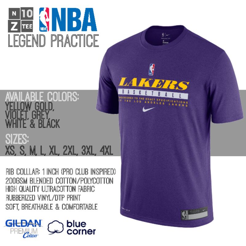 lakers practice shirts