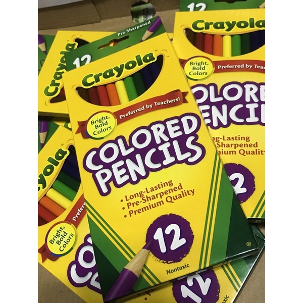 CRAYOLA Colored Pencils 12s Shopee Philippines
