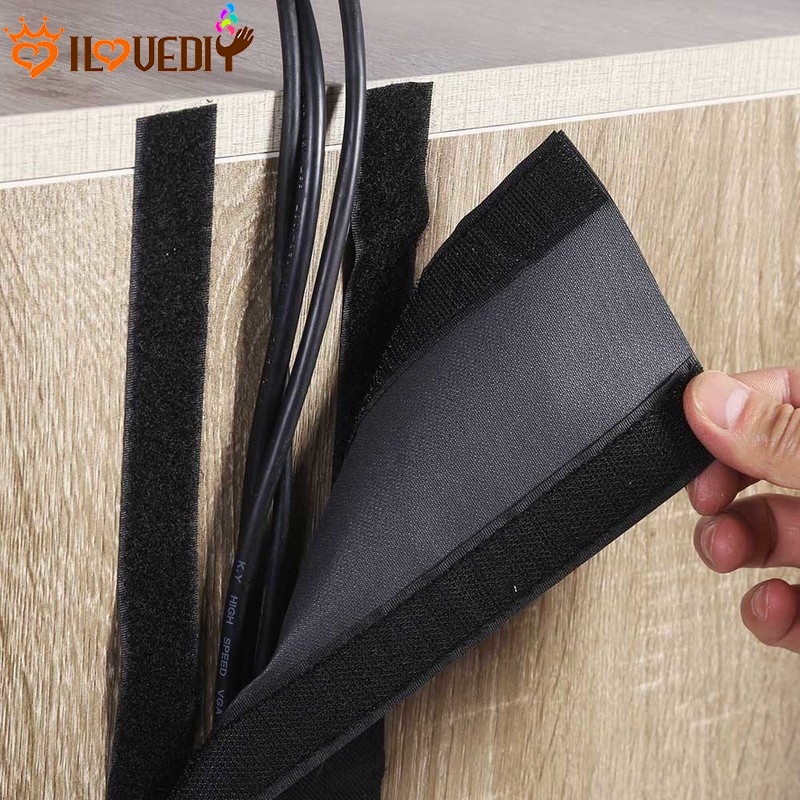 1/3 Meter Soft Adjustable Cable Wire Cover Raceway On Floor / Home