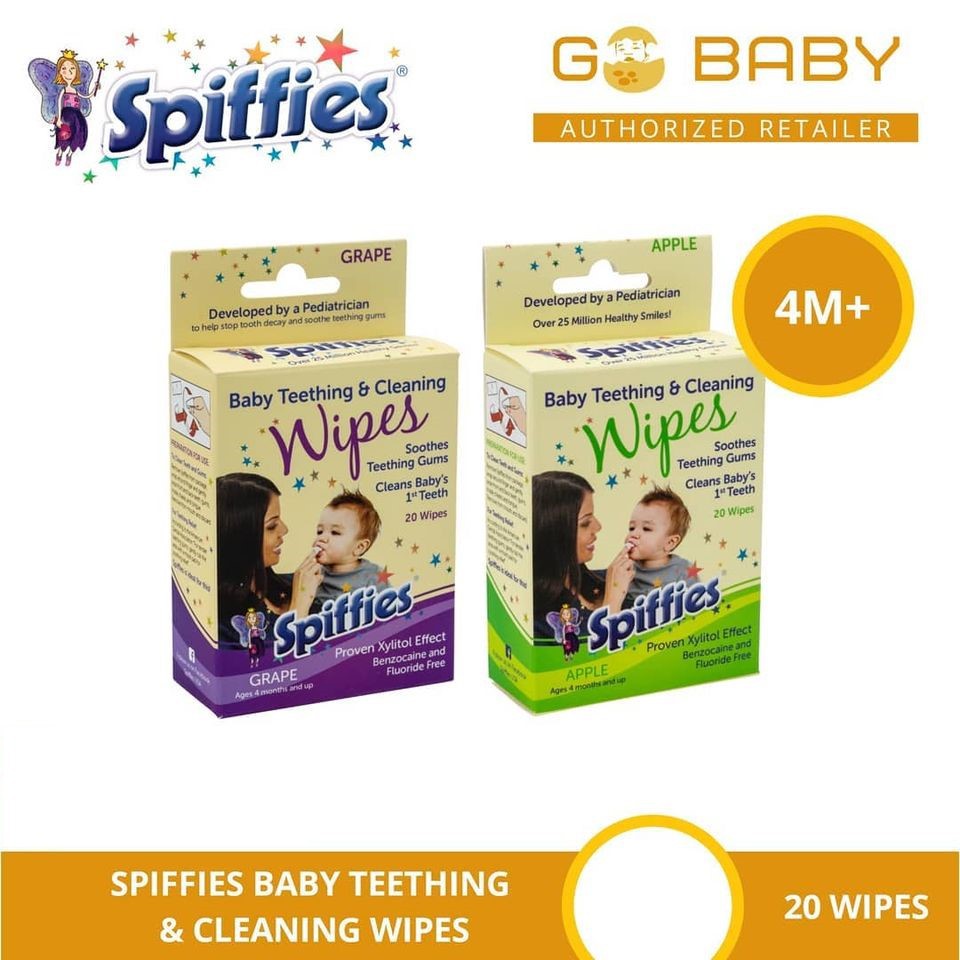 Spiffies 2024 tooth wipes